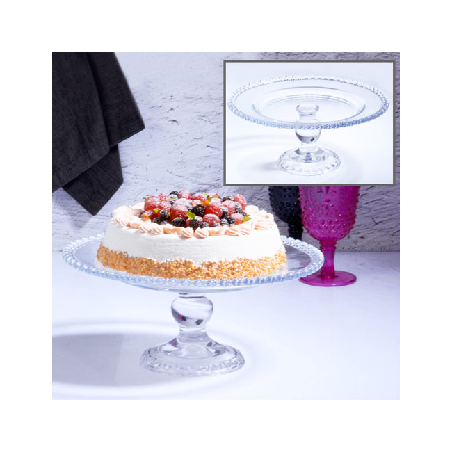 Art de la table dessert Présentoir à gâteau rond