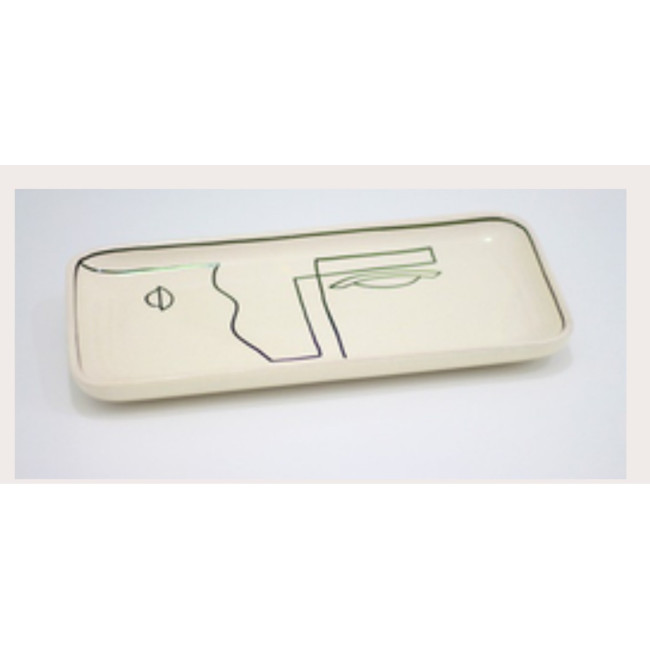 ART FACIAL Plateau rectangulaire GM 17*35cm