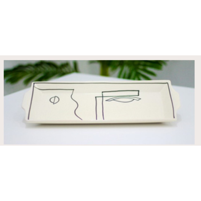 ART FACIAL Plateau rectangulaire PM 15*37cm