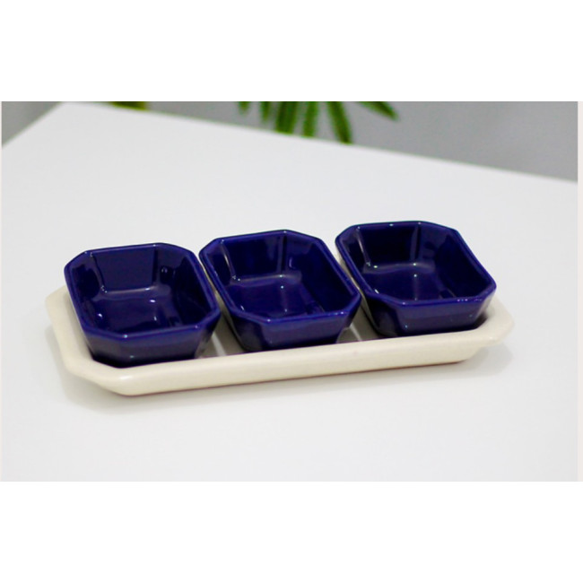 FER FORGÉ Plateau apéritif rectangulaire