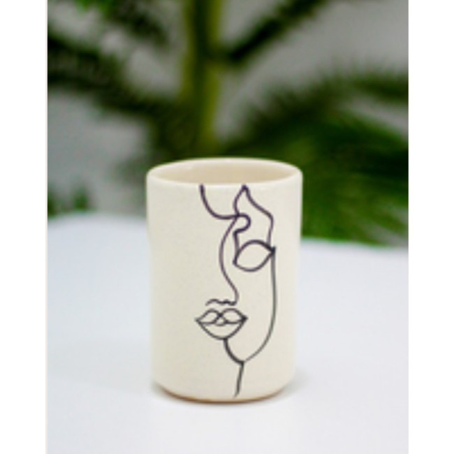 FACE ART Verre à eau