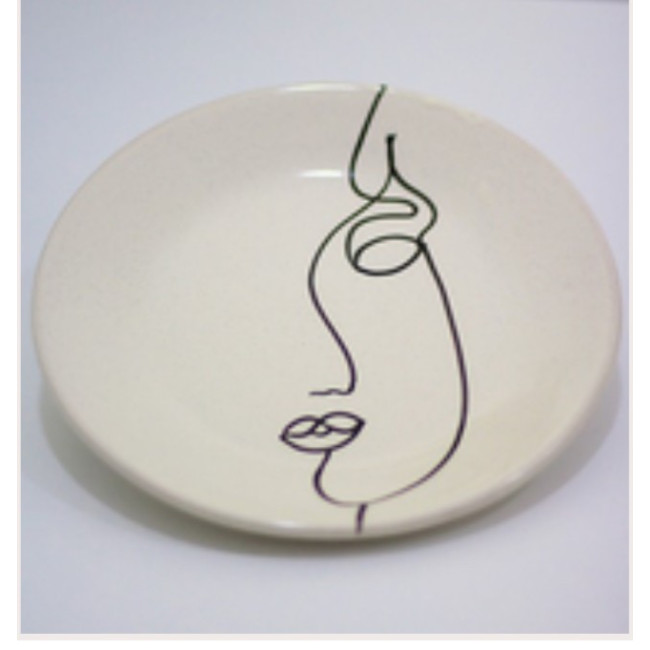 FACE ART Assiette dessert 20cm