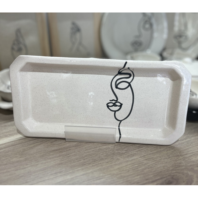 FACE ART Plat rectangulaire