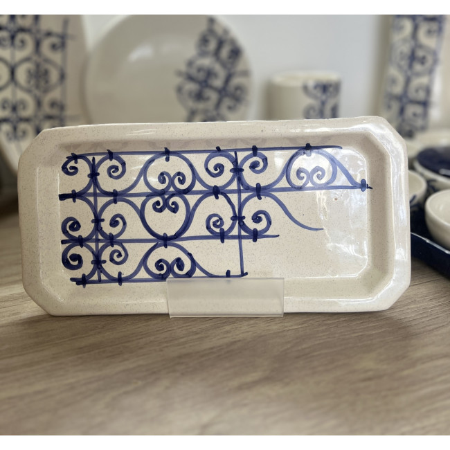 FER FORGÉ Plat rectangulaire