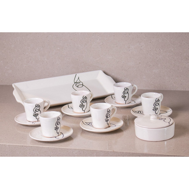 FACE ART Services à café 15 pièces