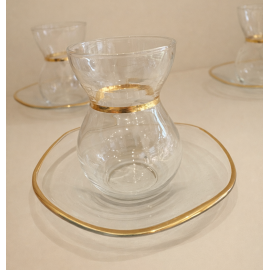 Art de la table dessert Service a thé (12 pièces)