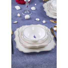 Art de table Love Garden : 6 personnes 24 pièces ensemble de salle à manger