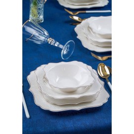 Art de table Jasper: 6 personnes 24 pièces Ensemble de salle à manger